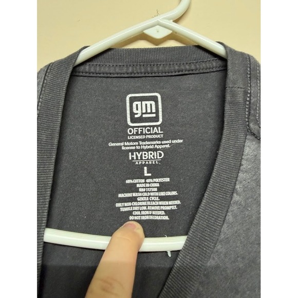 GM Licensed 1970 Corvette T-Shirt Large Chevy Vintage Style Graphic Tee - Picture 2 of 5